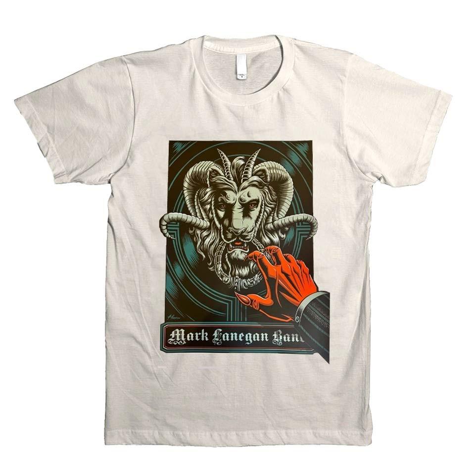 Vintage Mark Lanegan Band Rock White Shirt CL849 XXL