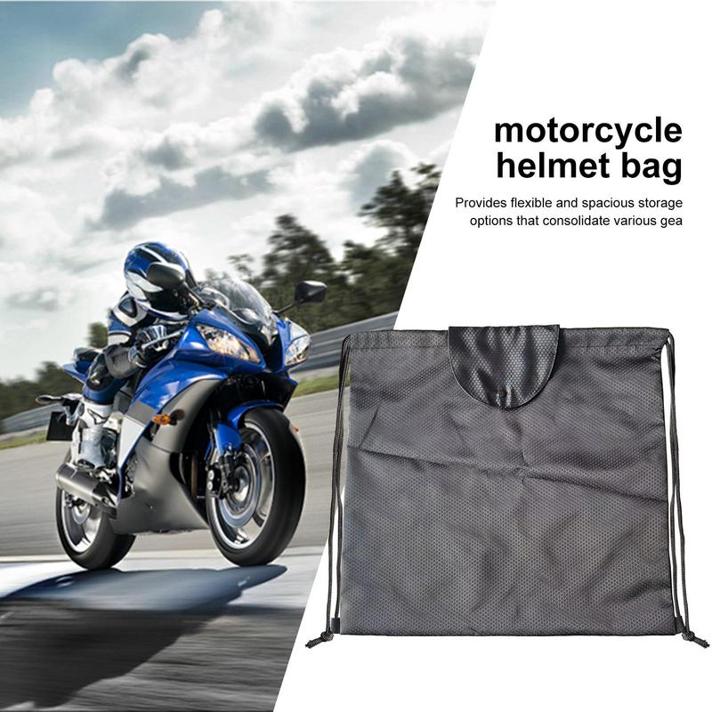 Torba na kask motocyklowy Torba do przenoszenia kasku ze sznurkiem Wodoodporny Organizer do koszykówki Plecak na kask ochronny na podróż