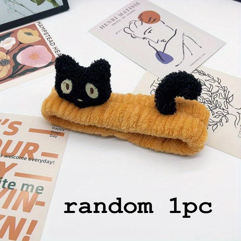 

3 шт./ 1 шт. Японская и корейская милая повязка для волос с кошачьими ушками, повязка для волос с бантом, женская повязка для макияжа и умывания.