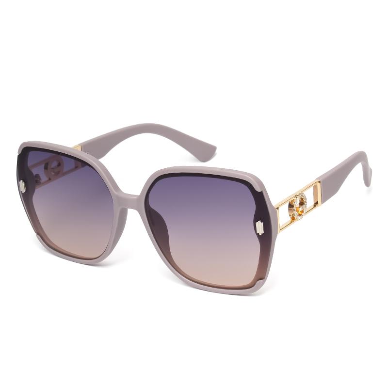 

Модные солнцезащитные очки оверсайз, большая оправа, градиентные линзы, солнцезащитные очки омбре, современные тонированные, простой стиль, женские, UV400, дорожные очки