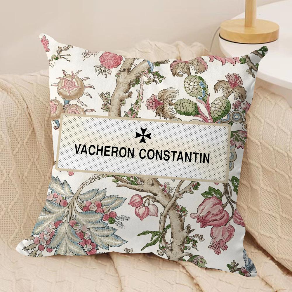 Fashion VVacherons CConstantin Cushion Cover Pillowcase Ultra Soft Skin Friendly Fabric Cloud Like Comfort  Concealed Zipper