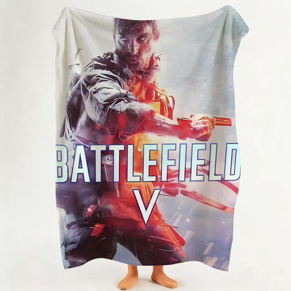 

Game B Battlefield Throw Flannel Throw Blanket Suitable for Sofa Living Room Bedroom 75cmx90cm