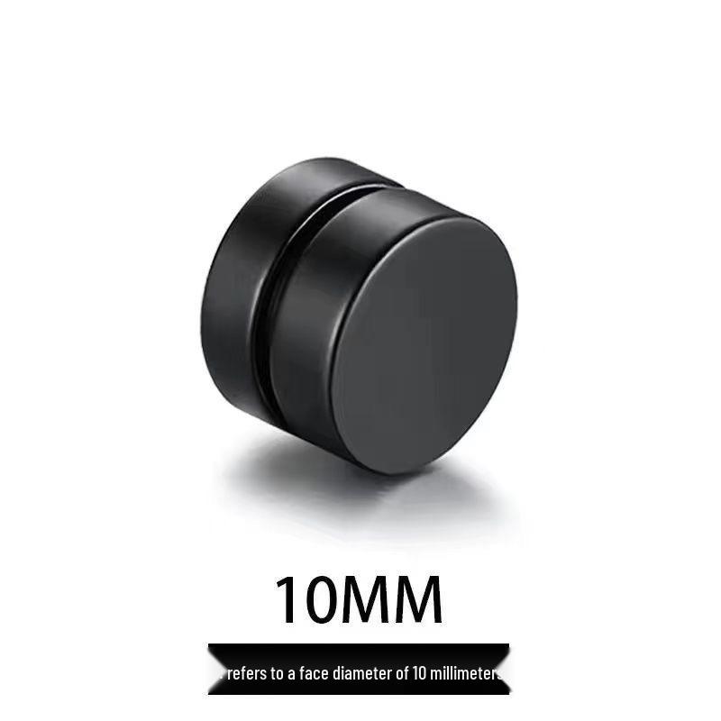 Clip-On Titanium Steel Magnetic Earrings: Stylish Jewelry for Non-Pierced Ears