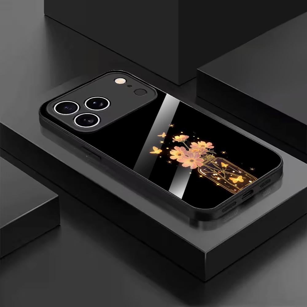 Attractive Flower Arrangement Phone Case for Glass for Iphone 17 Pro Max for iPhone 17 16 15 14 13 12pm Pro Plus