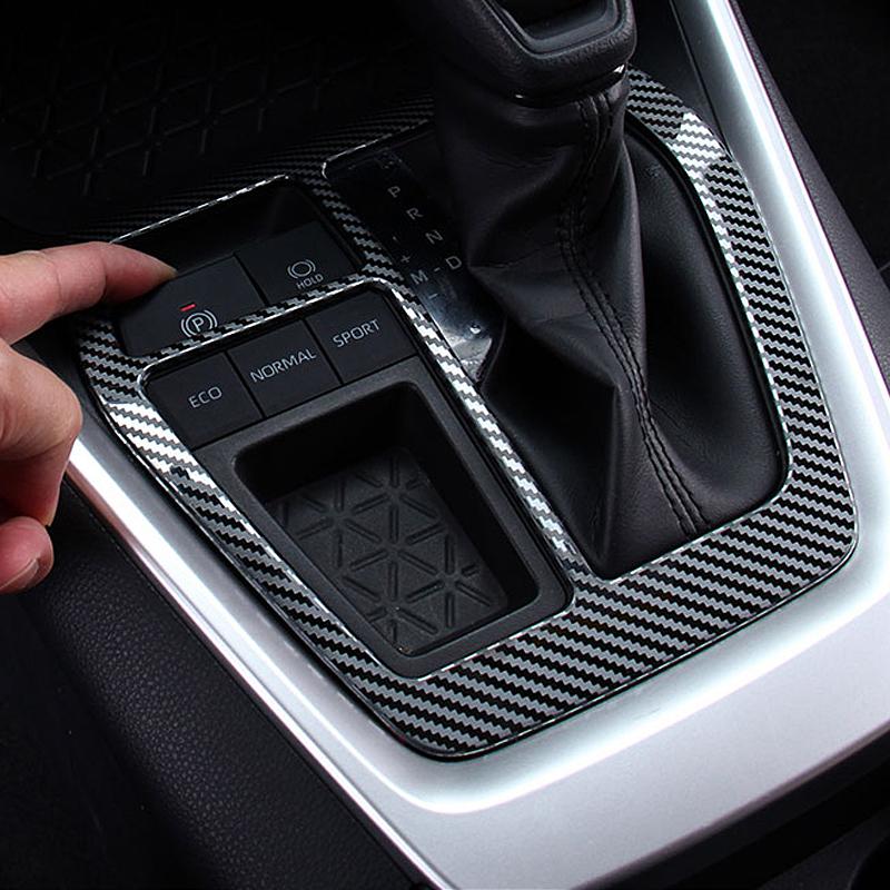 Mașină schimbător de viteze panou cadru protector Trim capac autocolant pentru Toyota RAV4 2019 2020 2021 2022 2025 RAV 4 XA50 hibrid accesorii