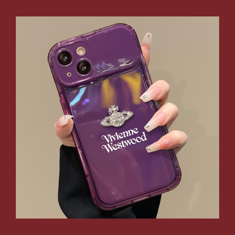 Suitable for Apple 16pro Large Window Phone Case 15 Silicone Anti-drop 14 Flip Mirror Xs/xr