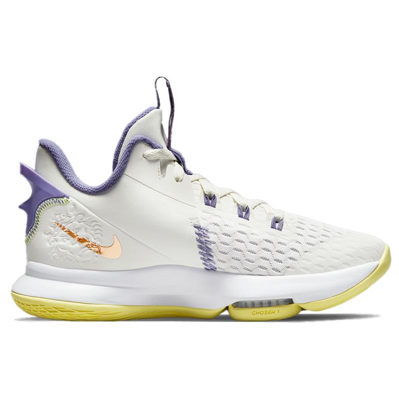 Nike LeBron Witness 5 Ep 'Summit White Metallic Bronze' Sneakers CQ9381-102