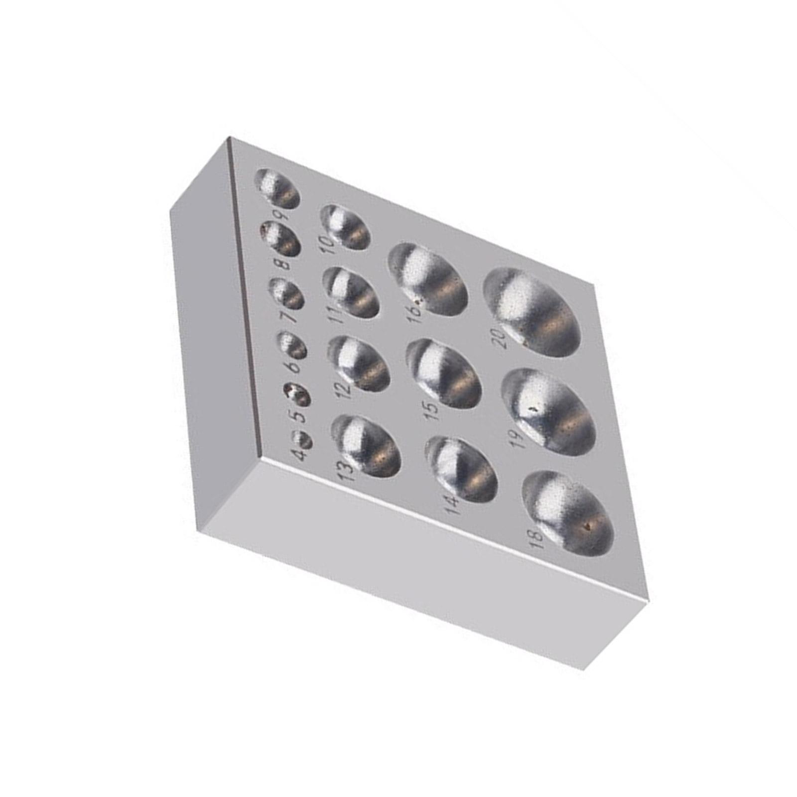 

Інструмент для виготовлення ювелірних виробів зі сталевим блоком із текстурою сталі 16