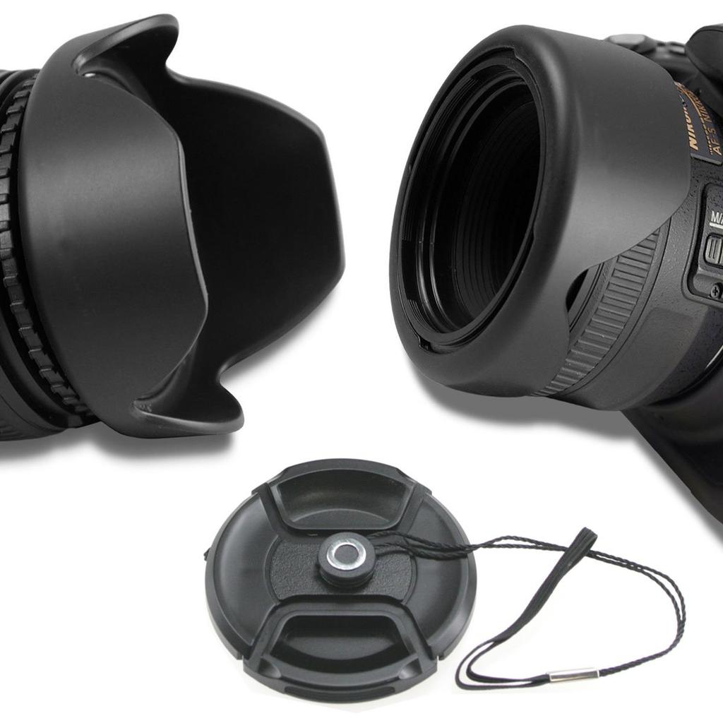 ZEROPORT JAPAN Lens Hood Reversible Compatible with Various Lens Lens Cap ZPJGREENhanten62CAP Petal-shaped 62mm, Storage, Screw-in Type,
