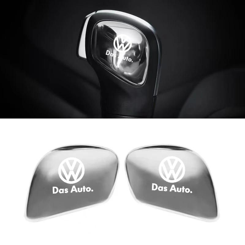 2026 Caldo Per Volkswagen VW Auto Cambio Controllo Leva Cambio Adesivi Maniglia Leva Cambio Accessori Per VW GTI Polo Golf Passat Ti