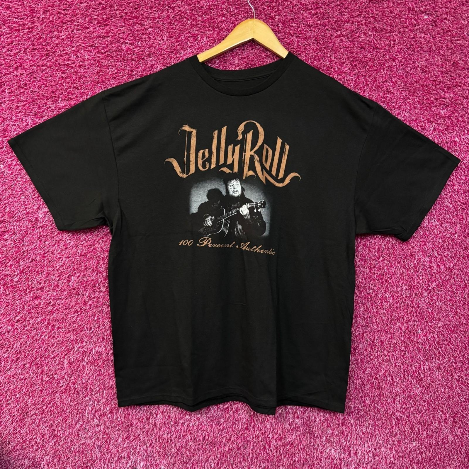 Jelly Roll Guitarman 100 Percent Authentic T-Shirts S