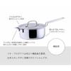 Miyazaki Seisakusho Geo Double-Handled Pot 20cm Made in Japan IH Compatible All Heat Source