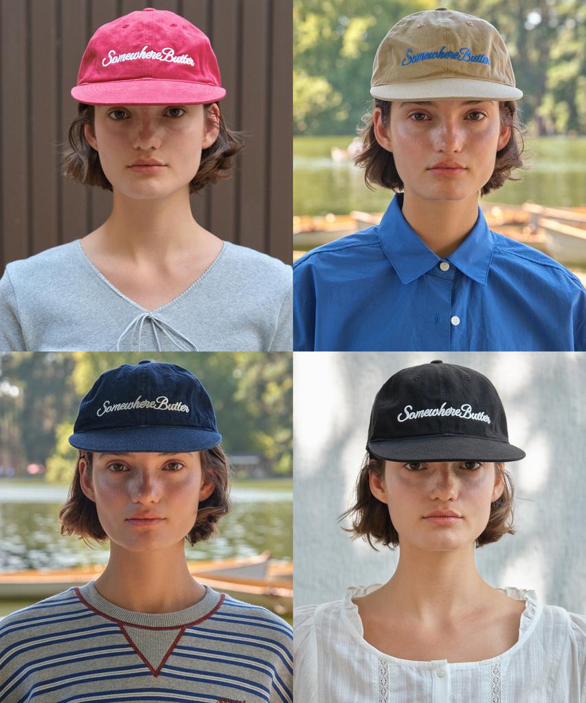 Sseomweeobeoteo Bold Logo Ball Cap - 4Color