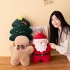 INS Christmas Day Decoration Pillow Christmas Tree Doll Living Room Sofa Cushion Bedside Pillow Red Pillow Female