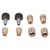 8Pcs High Pressure Washer Adapter Coupler Set Brass Quick Disconnect Connector Kit