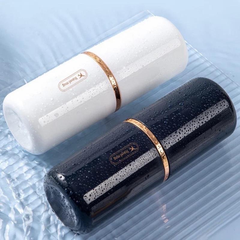 Travel Portable Toothbrush Cup, Bathroom Toothpaste Storage Box, Creative Travel Toiletries