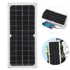 10W18V Car Flexible Solar Panel Charging 12V Battery Dual USB 5V Phone Charge Outer Hanging Backpack Charge