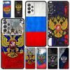 Phone Case For Samsung Galaxy A17 A15 A13 A51 A71 A41 A31 A21S A07 A03S A05 A35 A55 A23 A25 A33 A53 A73 5G Cover Russian Flag