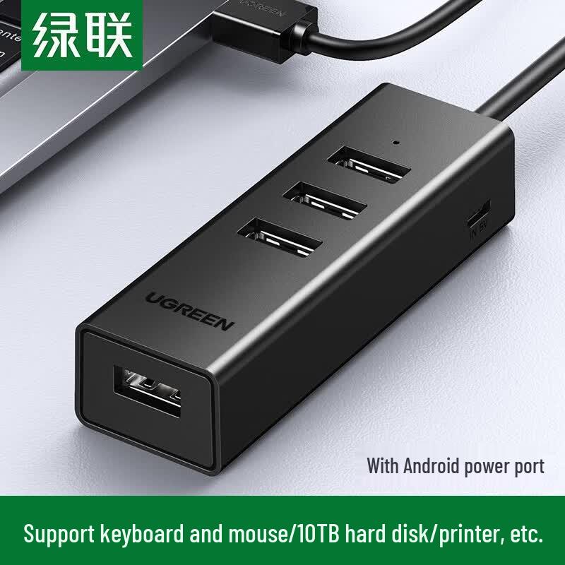 UGREEN USB 2.0 Multi-Port Hub with PD Charging
