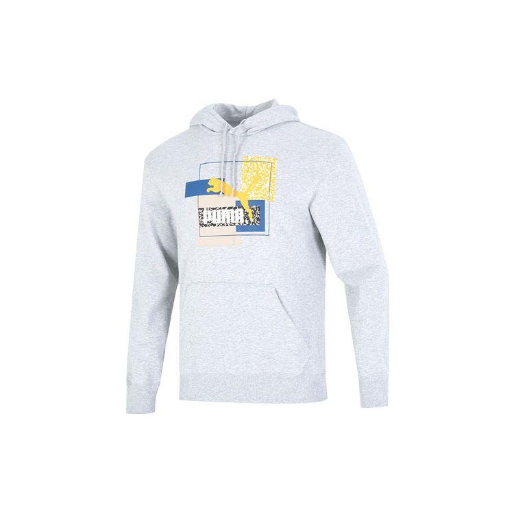 

Puma Love Hoodie With Tr Logo Print Мужские топы Серый 537851-04 L