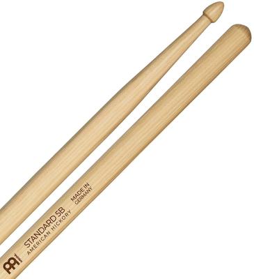 MEINL Stick Brush Baqueta Meinl STANDARD Hickory Ponta Bolota 5B SB102 x & (406 15.1mm) []