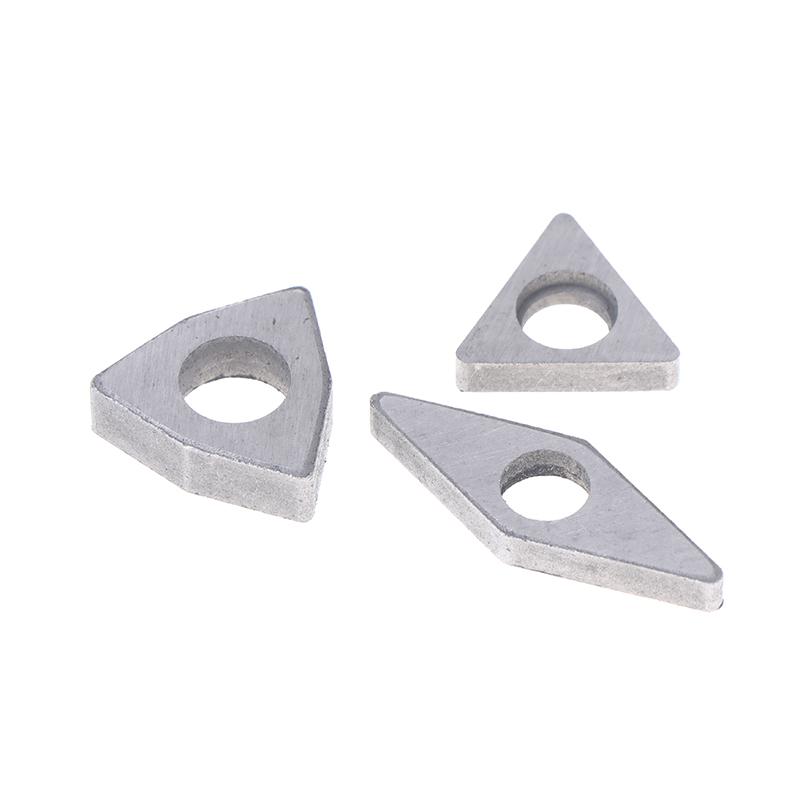 10Pcs Carbide Shim for CNC Toolholder, Replacement Insert Seat for MW0804/MT1603/MV1603 External Turning Toolholders