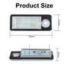 2Pcs LED License Plate Light For A6 C5 4B Avant Wagon 1998-2005 RS6 RS6 Plus 2003 2004 2005 Car Auto Accessories Canbus 12V