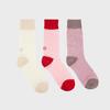 [3-Pack Set] Boucle Color Block Sleeping Socks Rssw105