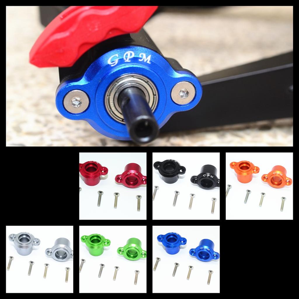 GPM Aluminum Rear Axle Adapters For LOSI 1/6 Super Baja Rey