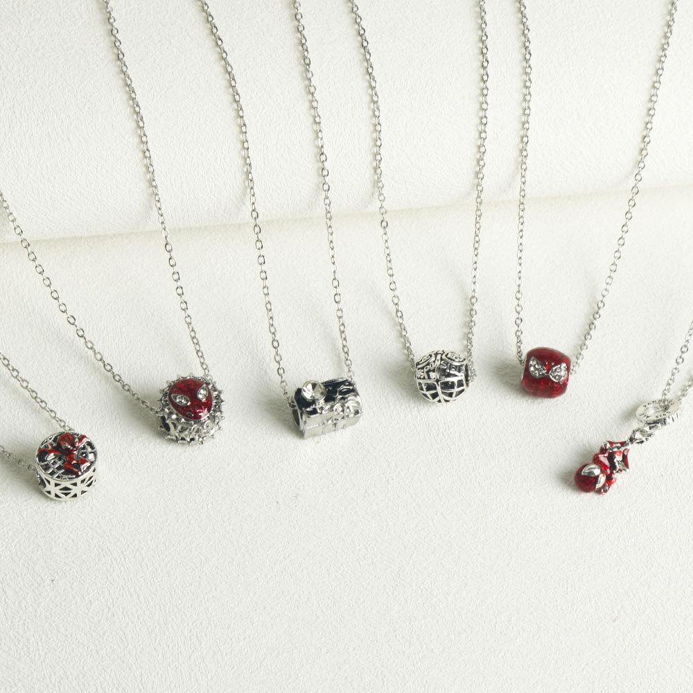 Spider Inspired Necklace, Minimal Stackable Premium Clavicle Chain