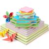15cm Children's Origami Craft Paper - Colored for Paper Cranes & Cutting