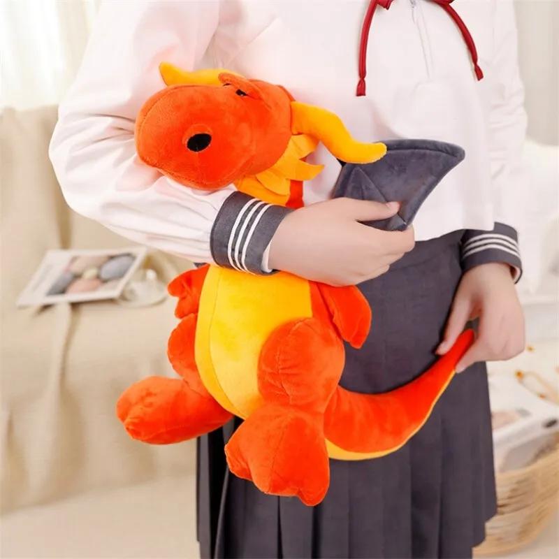 Neues Lebensechtes Dinosaurier Drachen Stofftier Spinosaurus T-Rex Dinosaurier Plüschtiere Wildtier Tolles Lustiges Geschenk für Kinder Geburtstag