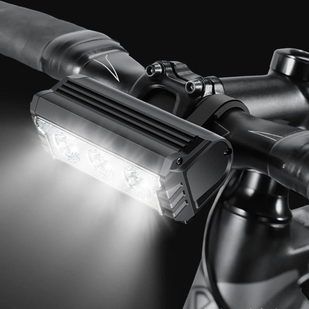 Яркий велосипедный фонарь для ночной езды USB-перезаряжаемый велосипедный фонарь Велосипедный фара
