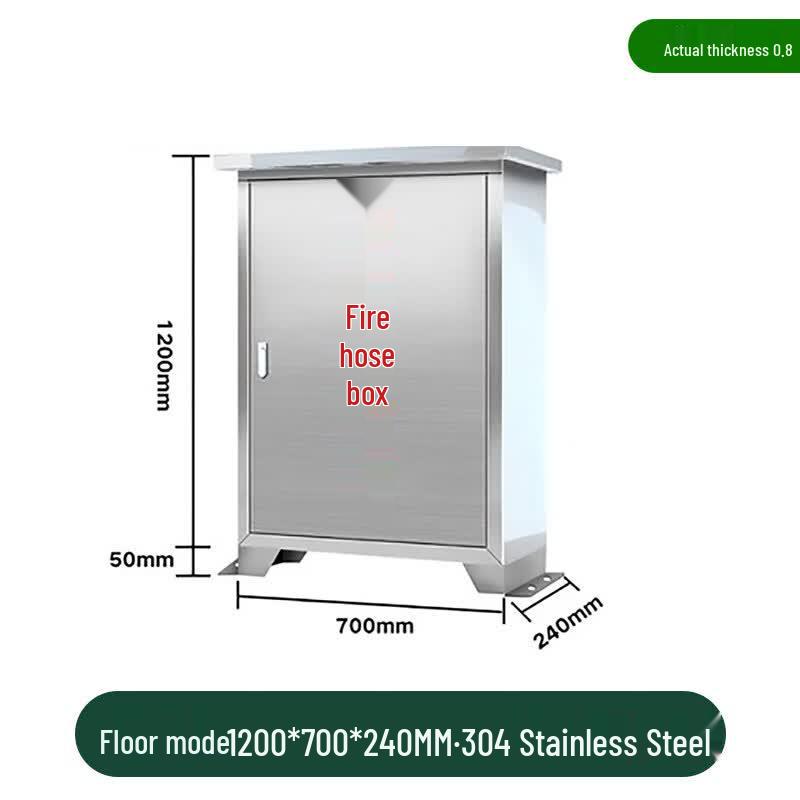 Aokewen Stainless Steel Outdoor Fire Hose Cabinet