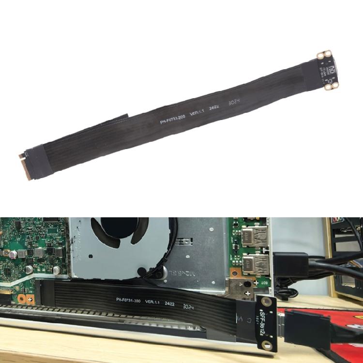 20cm PCIE4.0 M.2 NVMe To Oculink SFF-8611 SFF-8612 Cable for Stable Connection and Fast Data Transfer