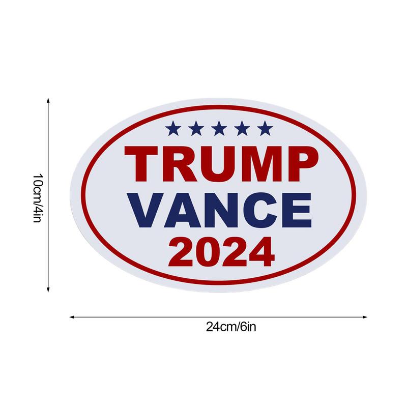 President 2025 Stickers 10x Creative Magnetic Bumper Sticker Take America Back Stickers Decals For Vehicle Cars Trucks Support