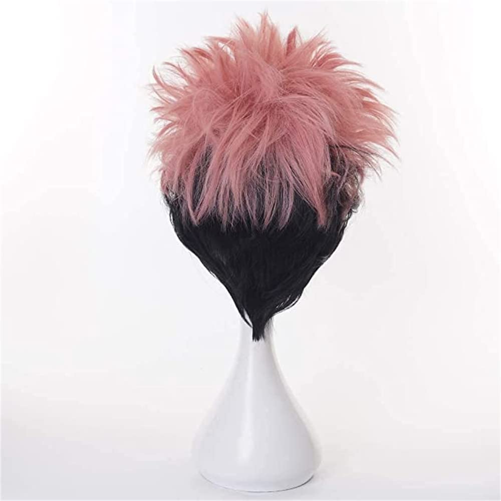 Akixen Jujutsu Kaisen Ryoumen Sukuna Wig Cosplay Anime Hairnet Fashion Present Event Halloween Christmas Heat Resistant Disguise Costume Cultural