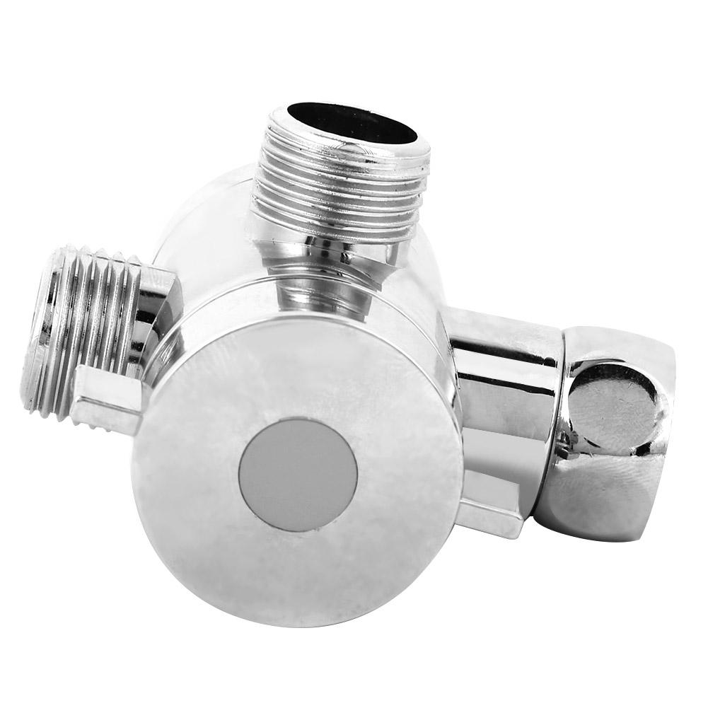 Multifunkční G1/2 3?Cesta Koupelová Sprchová Přepínací Ventil s Držákem Sprchové Hlavice Koupelnový Doplněk(Typ