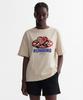 Minasu New Big Hearttrack Graphic T Shirt_Oatmeal