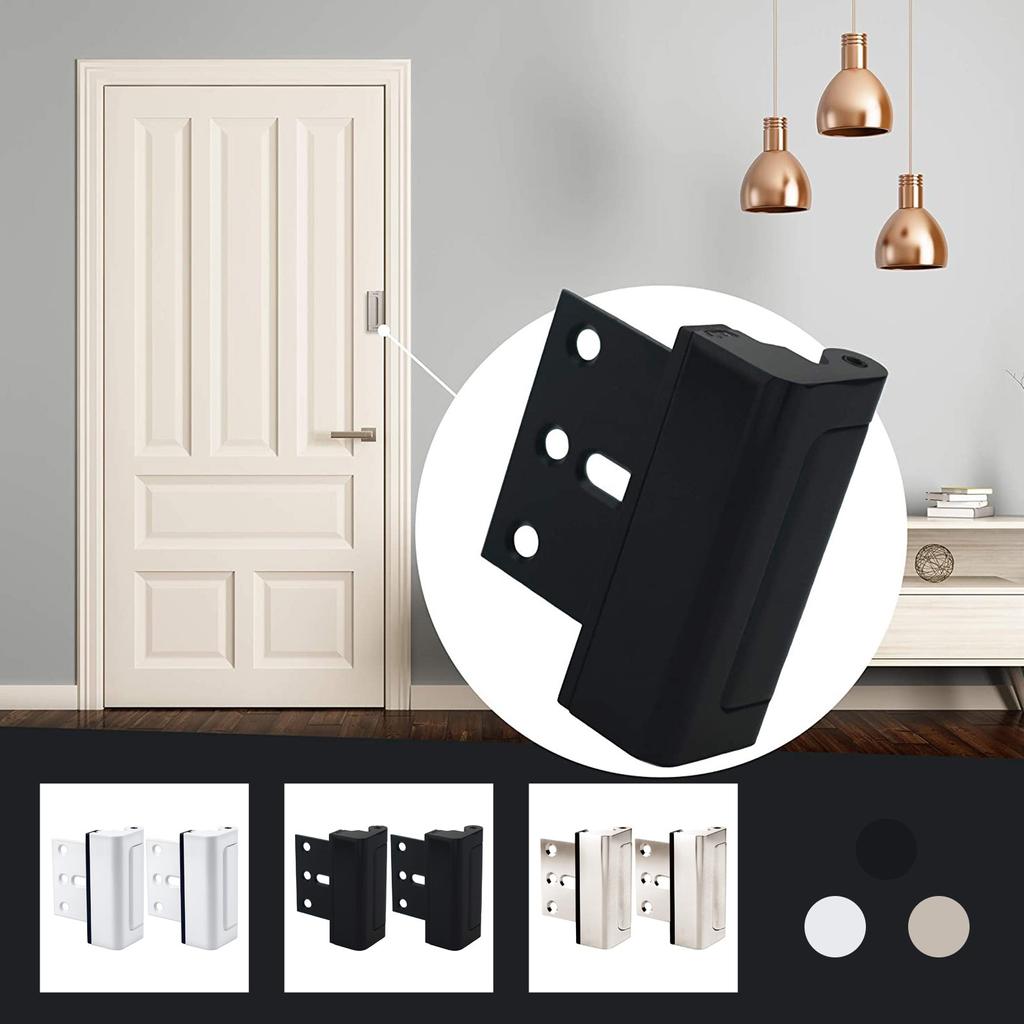 Door Lock For Extra Home Security & Protection Aluminum Construction