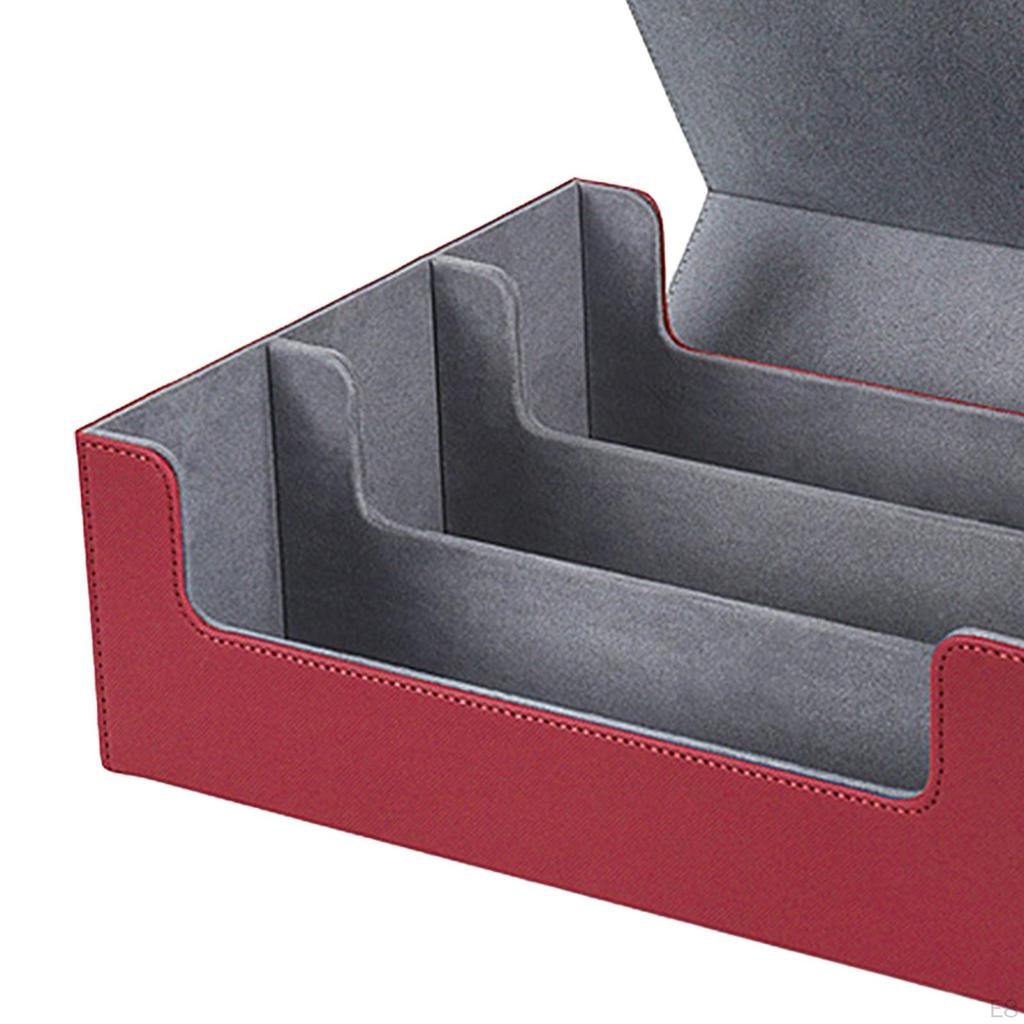 Deck Card Case 1800+ Protection Holder 11.5x10x4.2Inches for Sport Cards