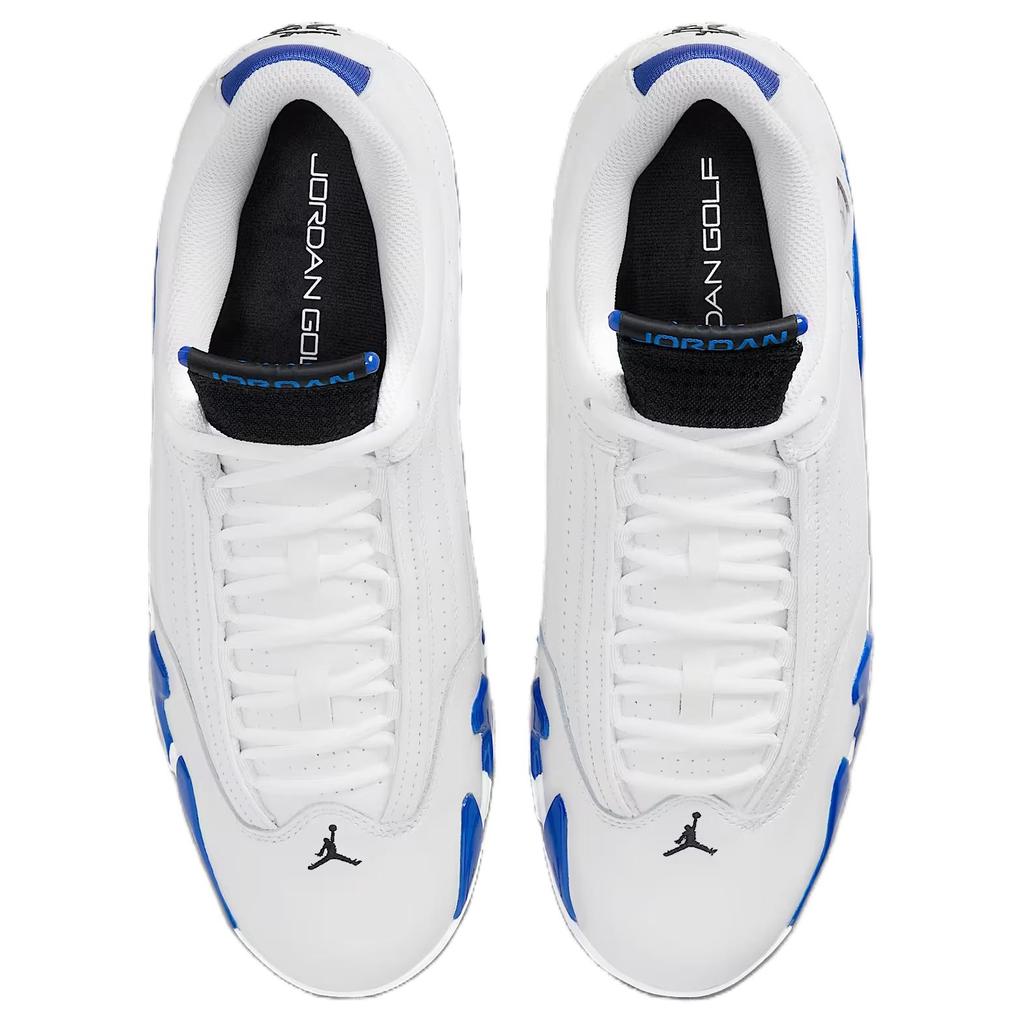 Jordan Air Jordan 14 Abrasion Resistant Low top Golf Shoes Men's Blue White HJ7710-101