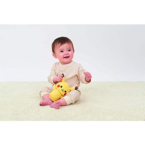 SEGA TOYS Monpoke First Fluffy Plush Pikachu