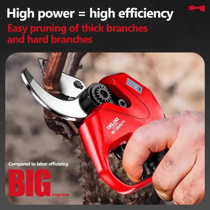 Bürstenlose Elektrische Schere Kabellose Astschere Baum Garten Schneider Trimmer Elektrowerkzeuge Für Makita Akku Pin