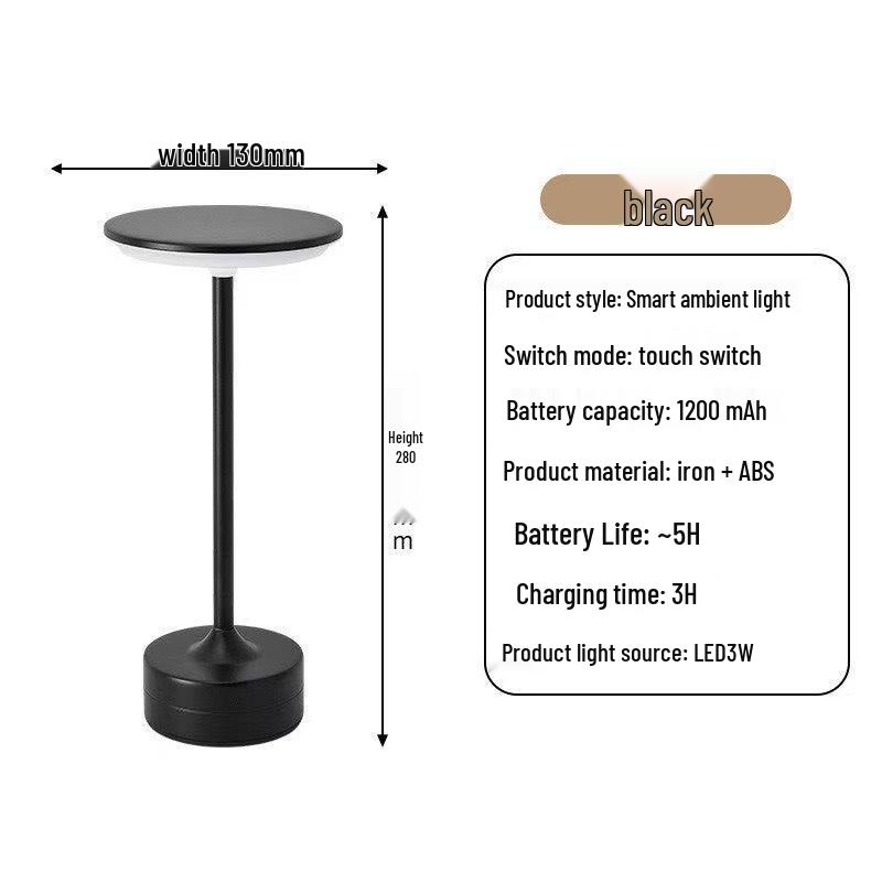 Nordic Atmosphere Creative Outdoor Camping Table and Night Light Lamp
