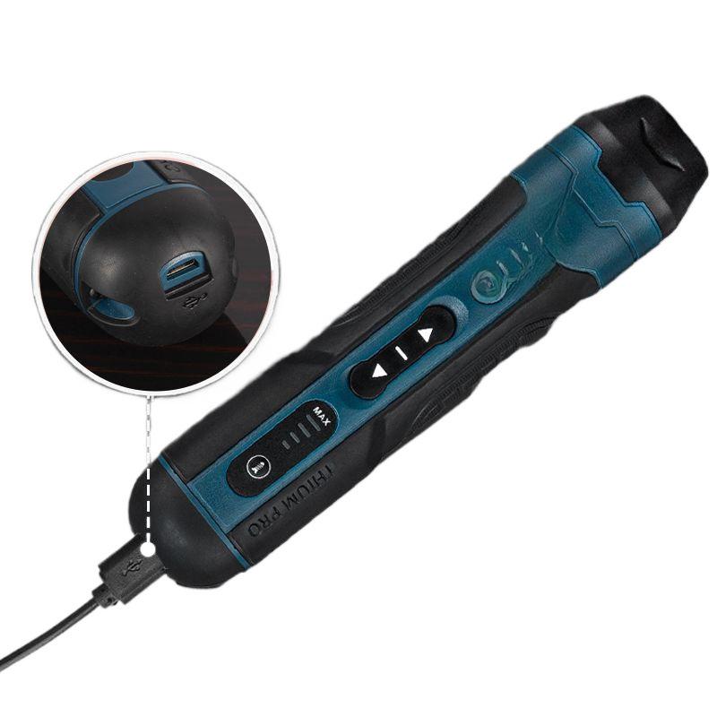 Cordless Electric Screwdriver: Effortless Screw Installation & Removal, Rechargeable Power Tool For All Tasks
