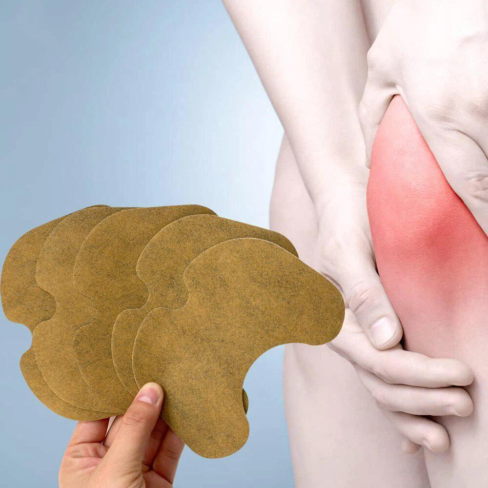Plâtre anti-douleur au genou, 5 pièces, Patch à base de plantes, pour douleurs articulaires du genou
