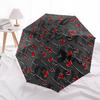 1pc Arrows Hearts Open/Close Folding Umbrella, All- Portable Umbrella for & Men, Stylish Accessory (Holiday Gift) 8-Rib Yy251213168