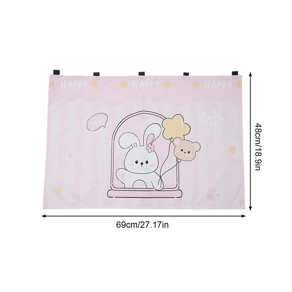 Car Side Window Sun Shade Adorable Cartoon Window Sunshades Privacy Curtains Magnet Reinforcement Side Automotive Window