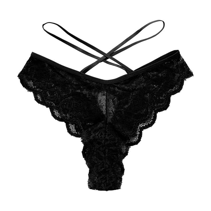 Women'S Panties Sexy Briefs Sheer Seduction Cotton Crotch Lace Pants